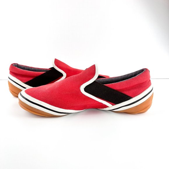 Puma Barrel Roll Low Slip-On Sneakers Shoes Mens Size 7.5 Red Brown NEW - Picture 8 of 11